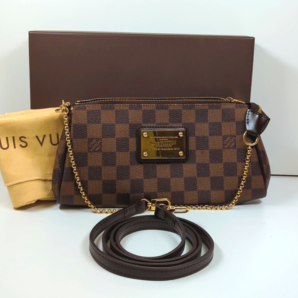 Louis Vuitton Damier Ebene Eva Pochette